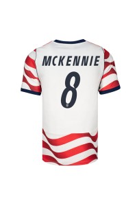 Yhdysvallat Weston McKennie #8 Jalkapallovaatteet Kotipaita MM-kisat 2026 Lyhythihainen